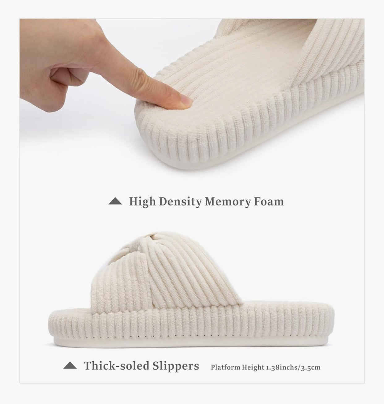 Softy Bow House Slippers